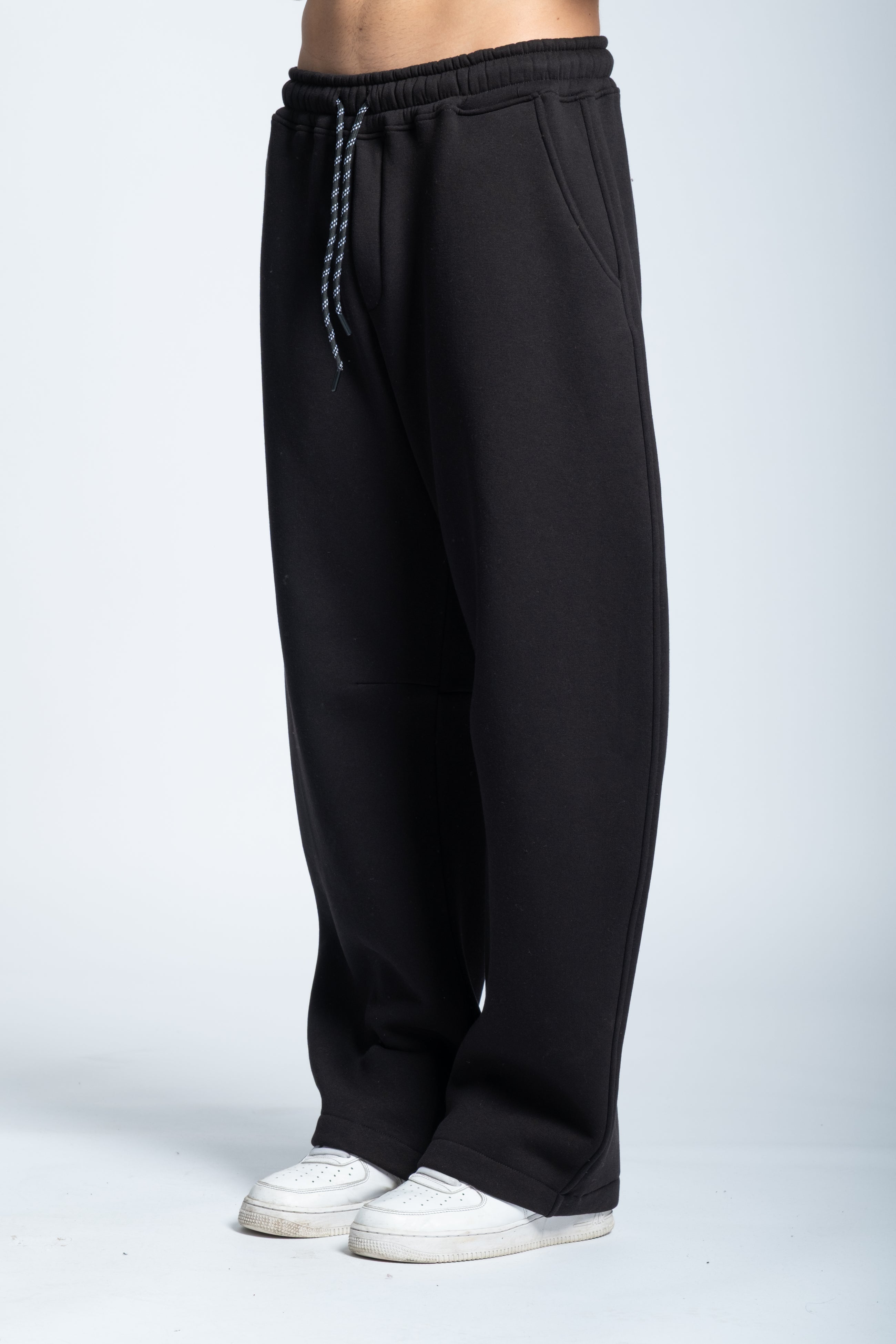 STRASS ICON SWEATPANTS BLACK
