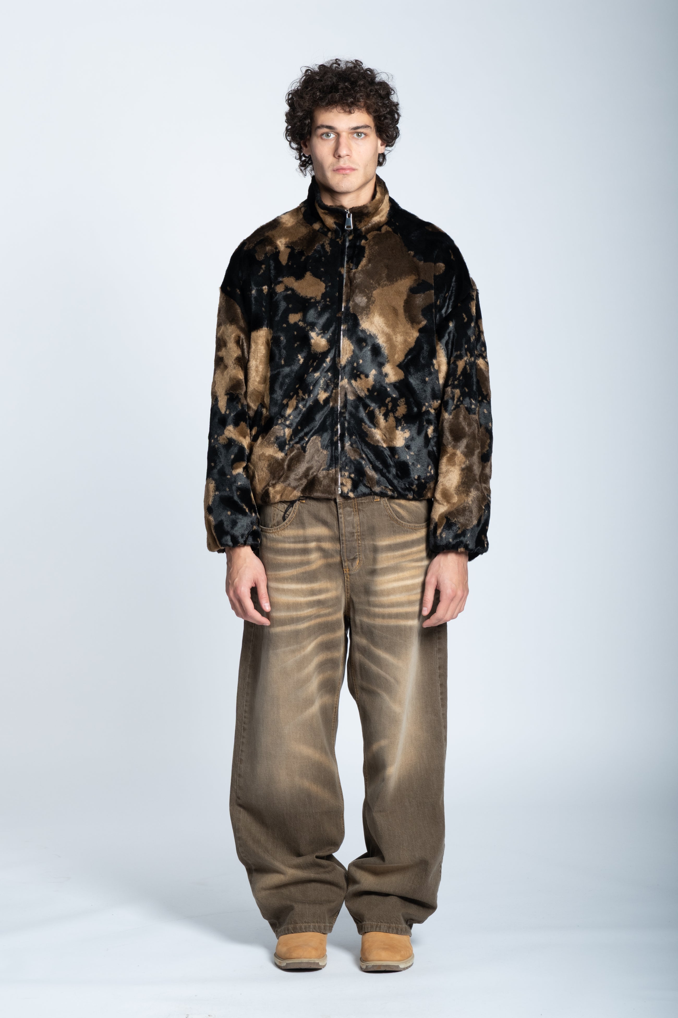 BALLOON TOBACCO WASHED JEANS