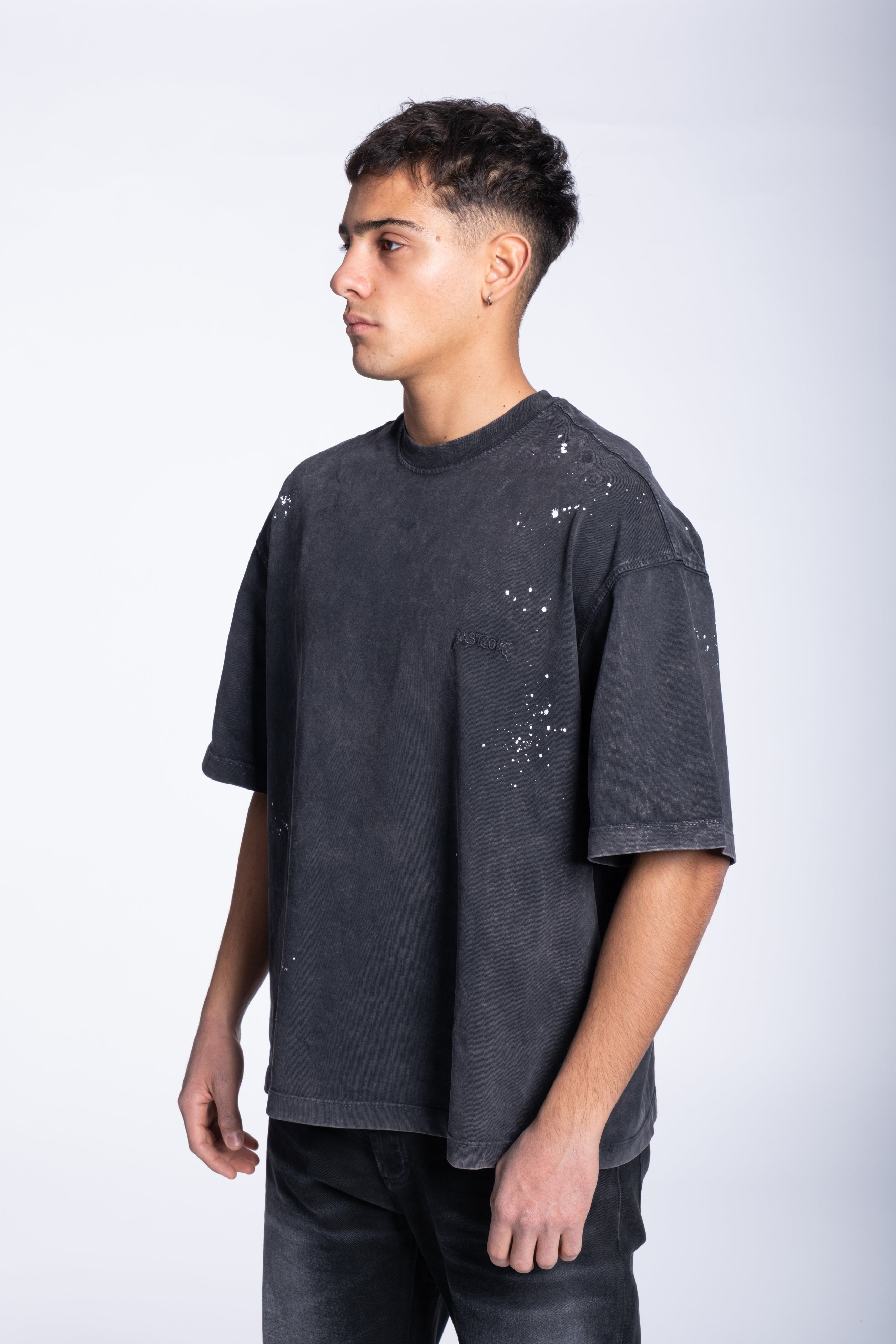 T-shirt Basic pittura