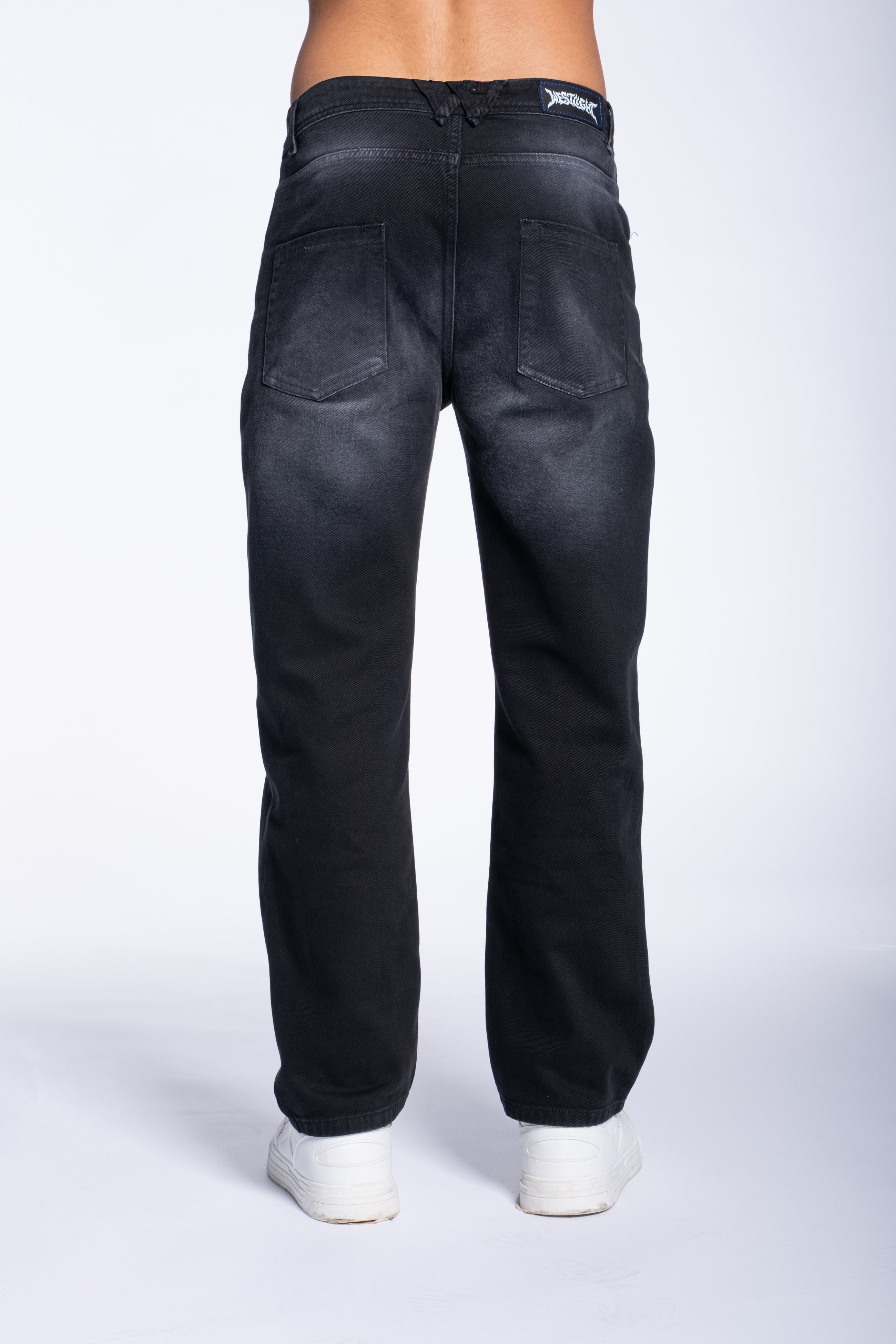 Jeans black Basic sfumato