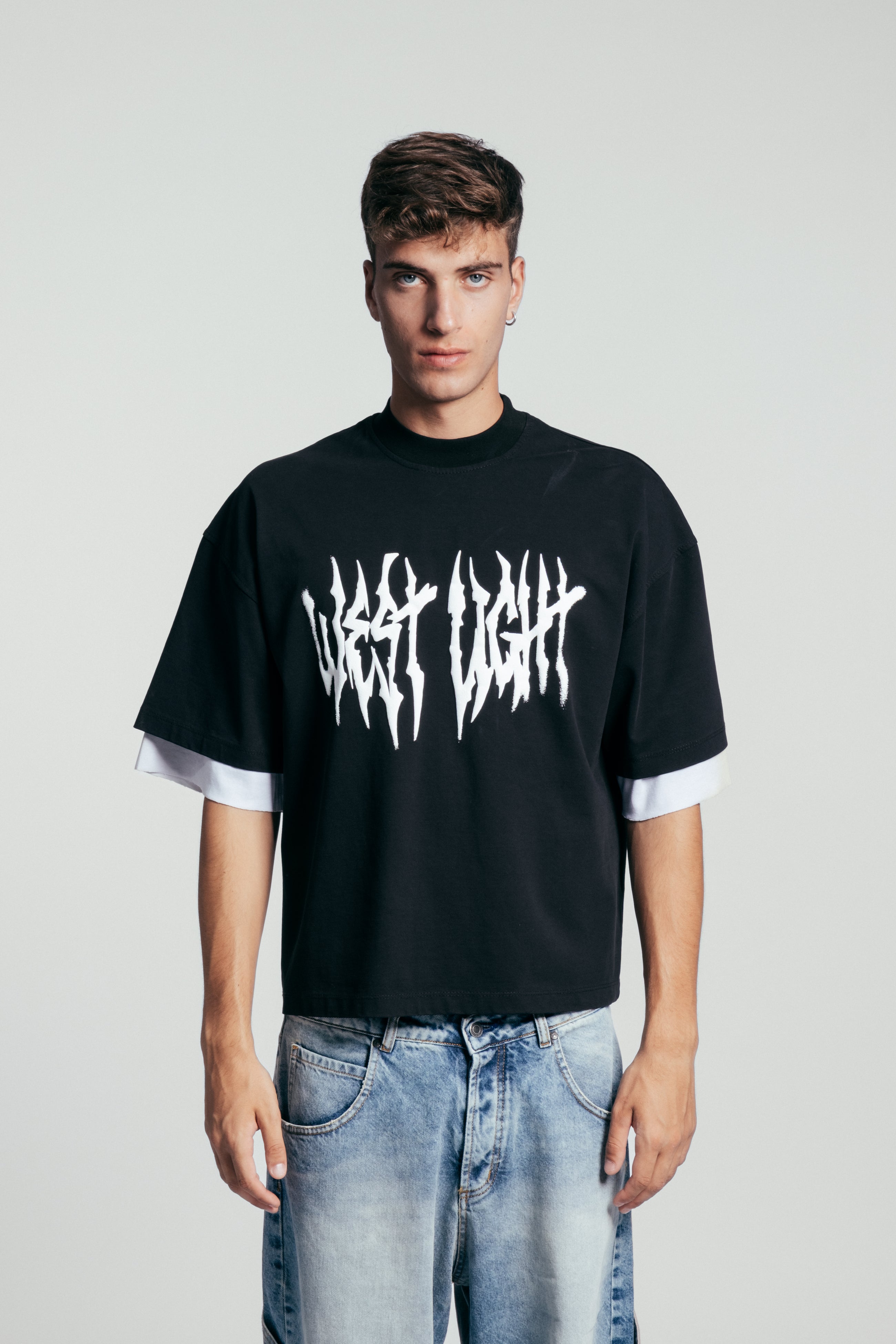 Fake Two-Piece T-shirt