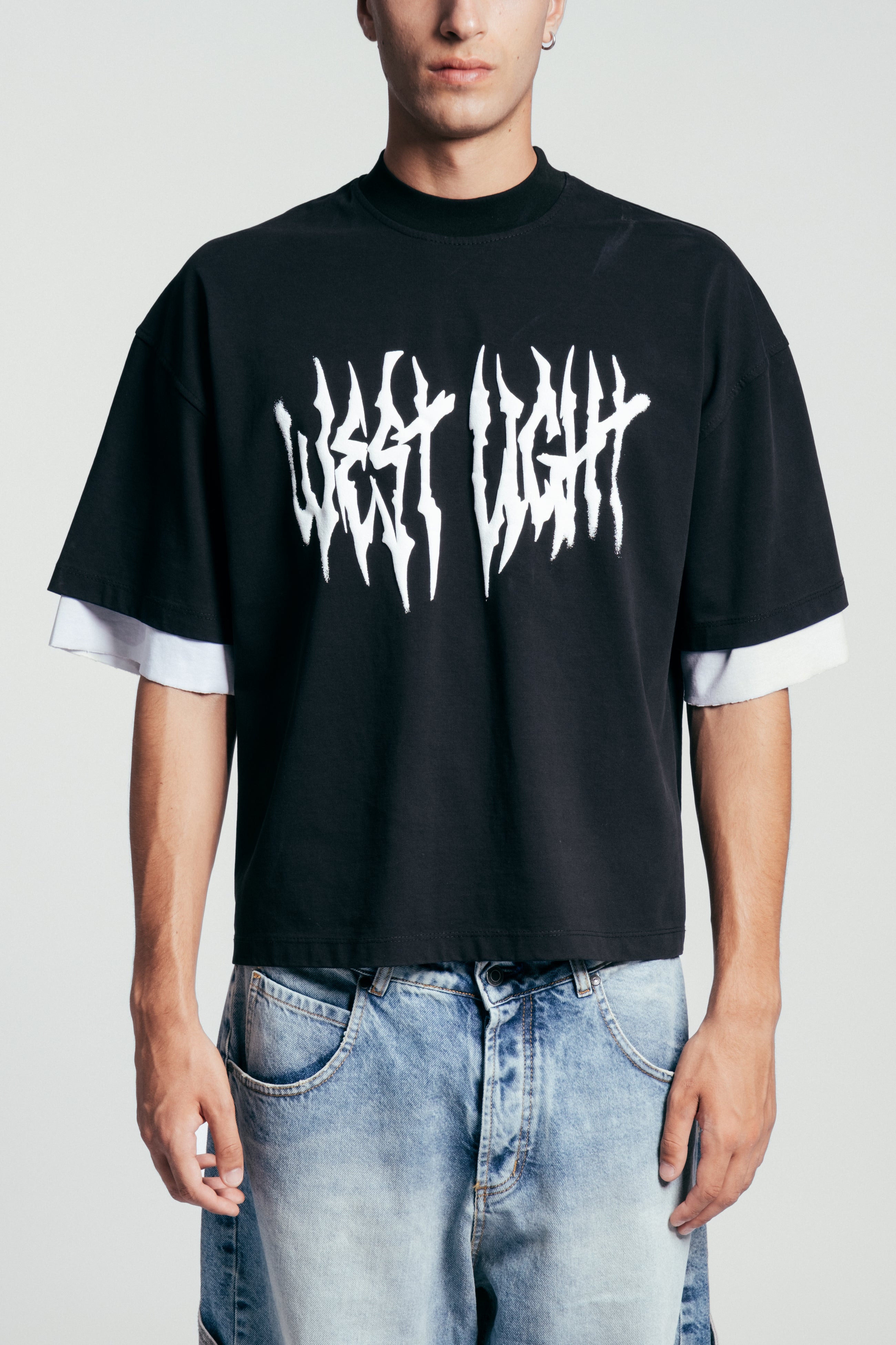 Fake Two-Piece T-shirt