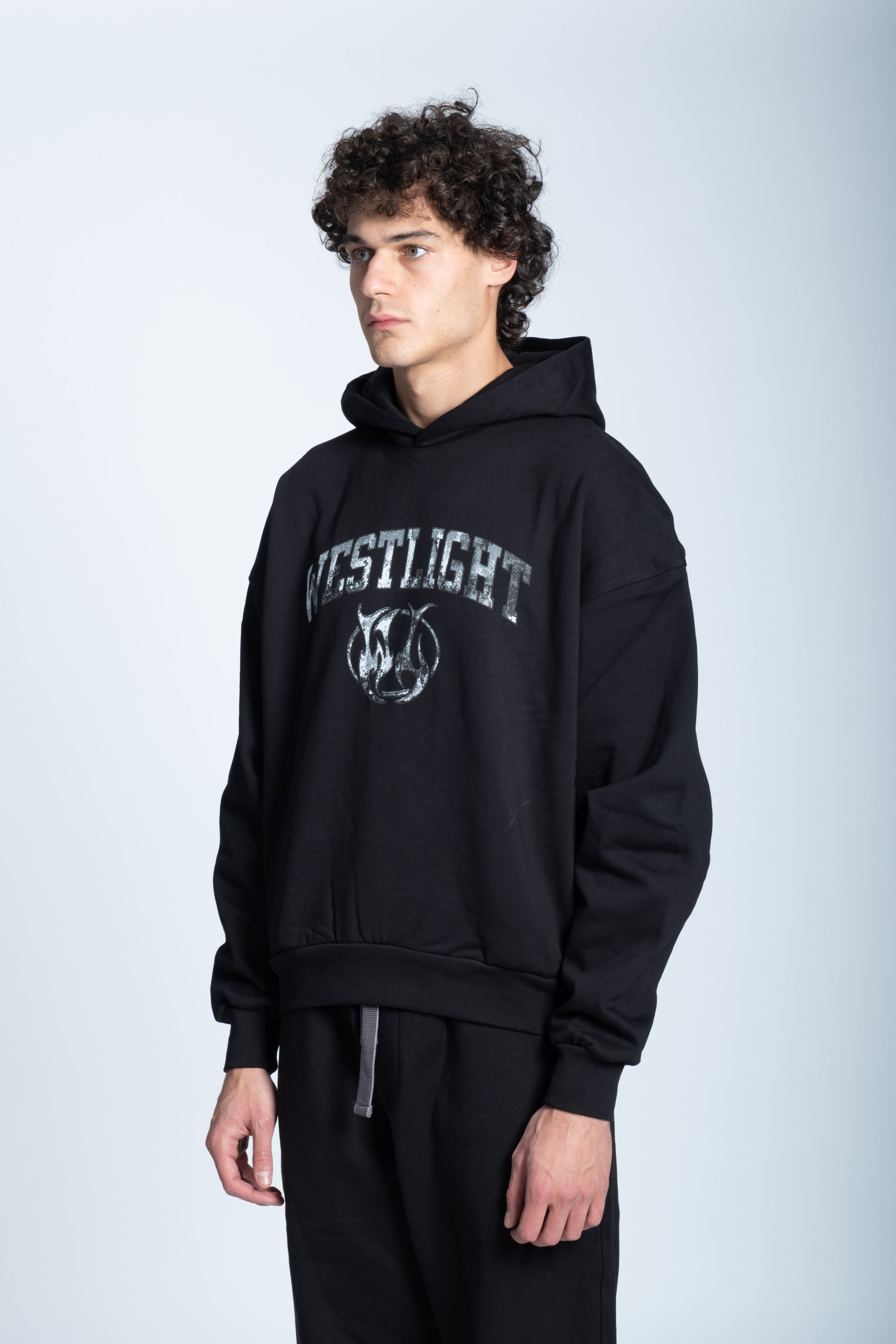 Felpa BASIC logo Nera