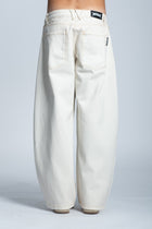 BALLOON CREAM JEANS
