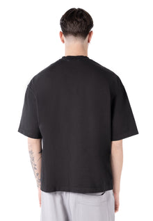 BASIC WASHED TEE BLACK