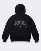 STUDDED DENIM ZIP JACKET