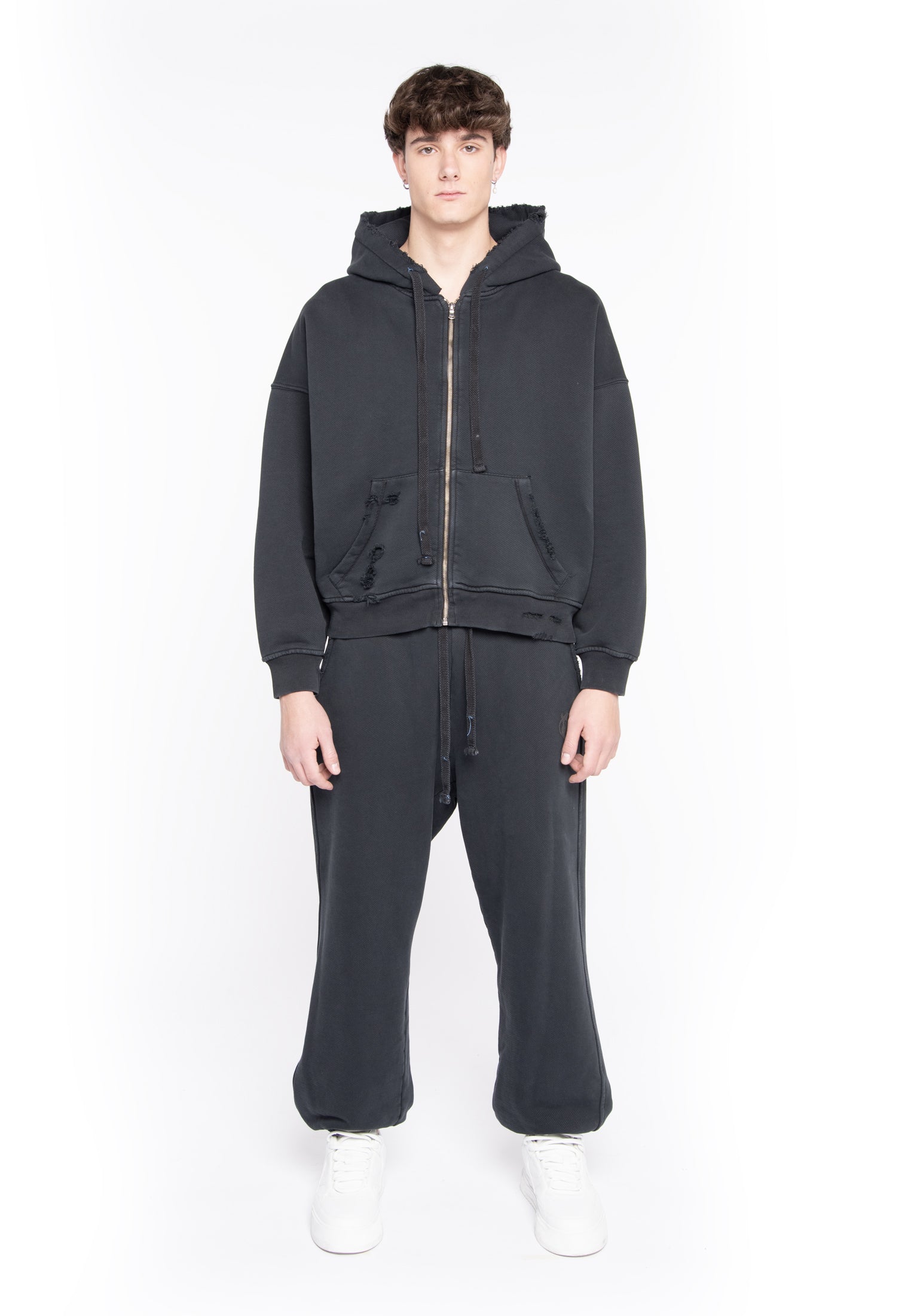 JOGGER FELPA BALOON BLACK LOGO BACK