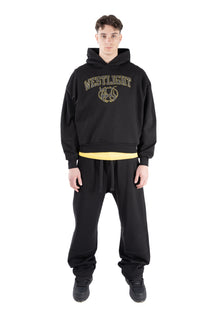 BASIC WIDE TRACK PANT BLACK