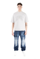 5 POCKET STRAIGHT WITH POCKET BAG BLUE VINTAGE