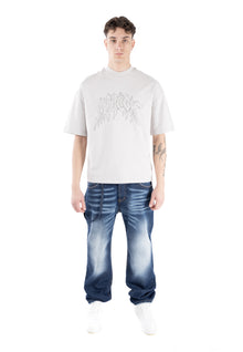 5 POCKET STRAIGHT WITH POCKET BAG BLUE VINTAGE