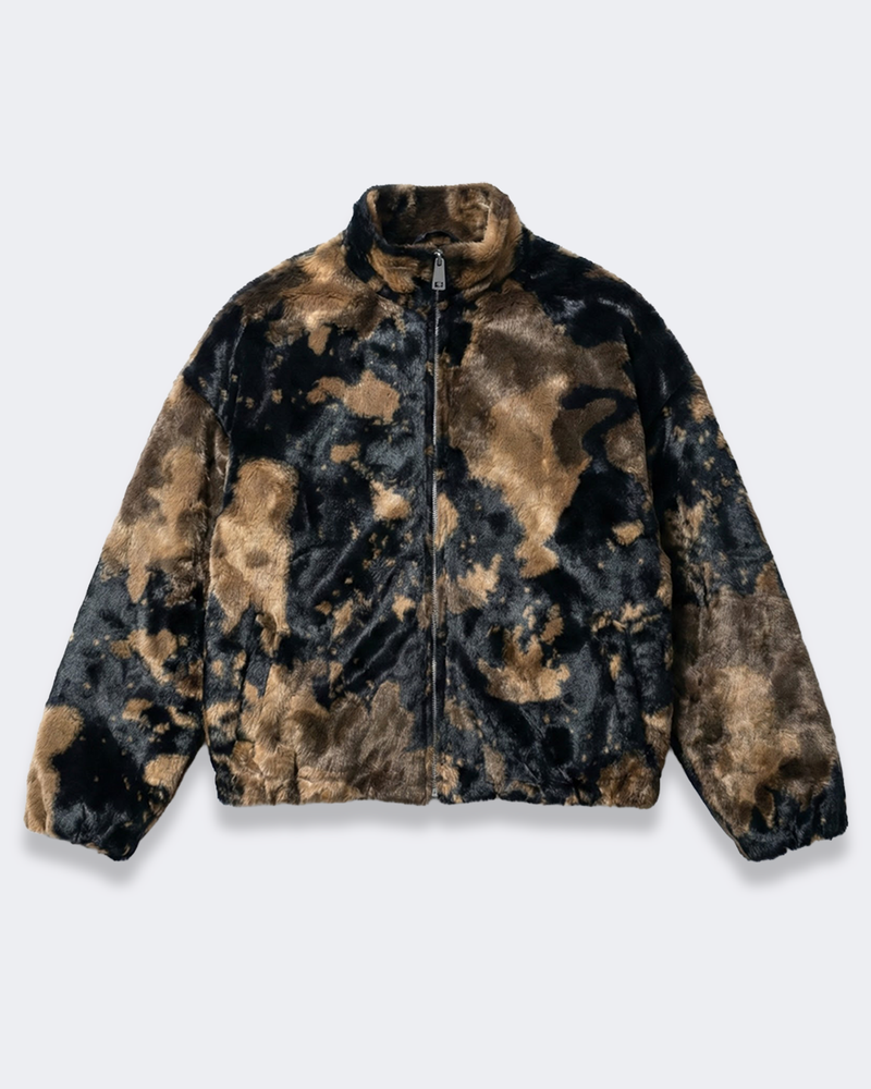 FURRY COW JACKET