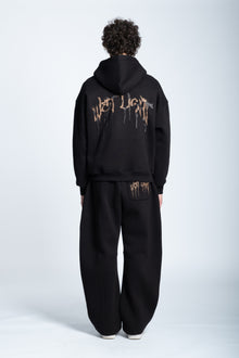 STRASS ICON SWEATPANTS BLACK