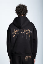 STRASS ICON HOODIE BLACK