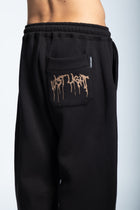 STRASS ICON SWEATPANTS BLACK
