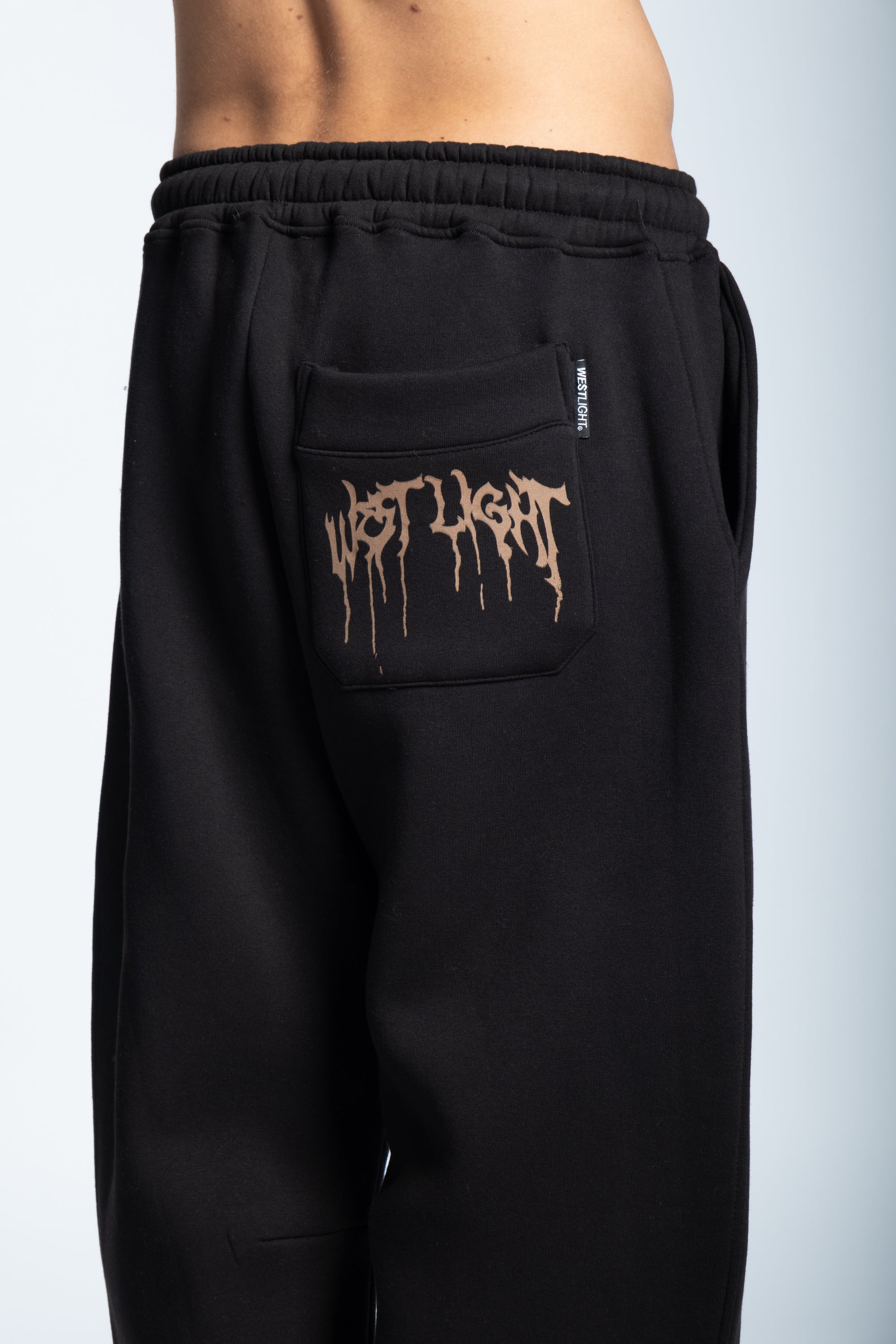 STRASS ICON SWEATPANTS BLACK