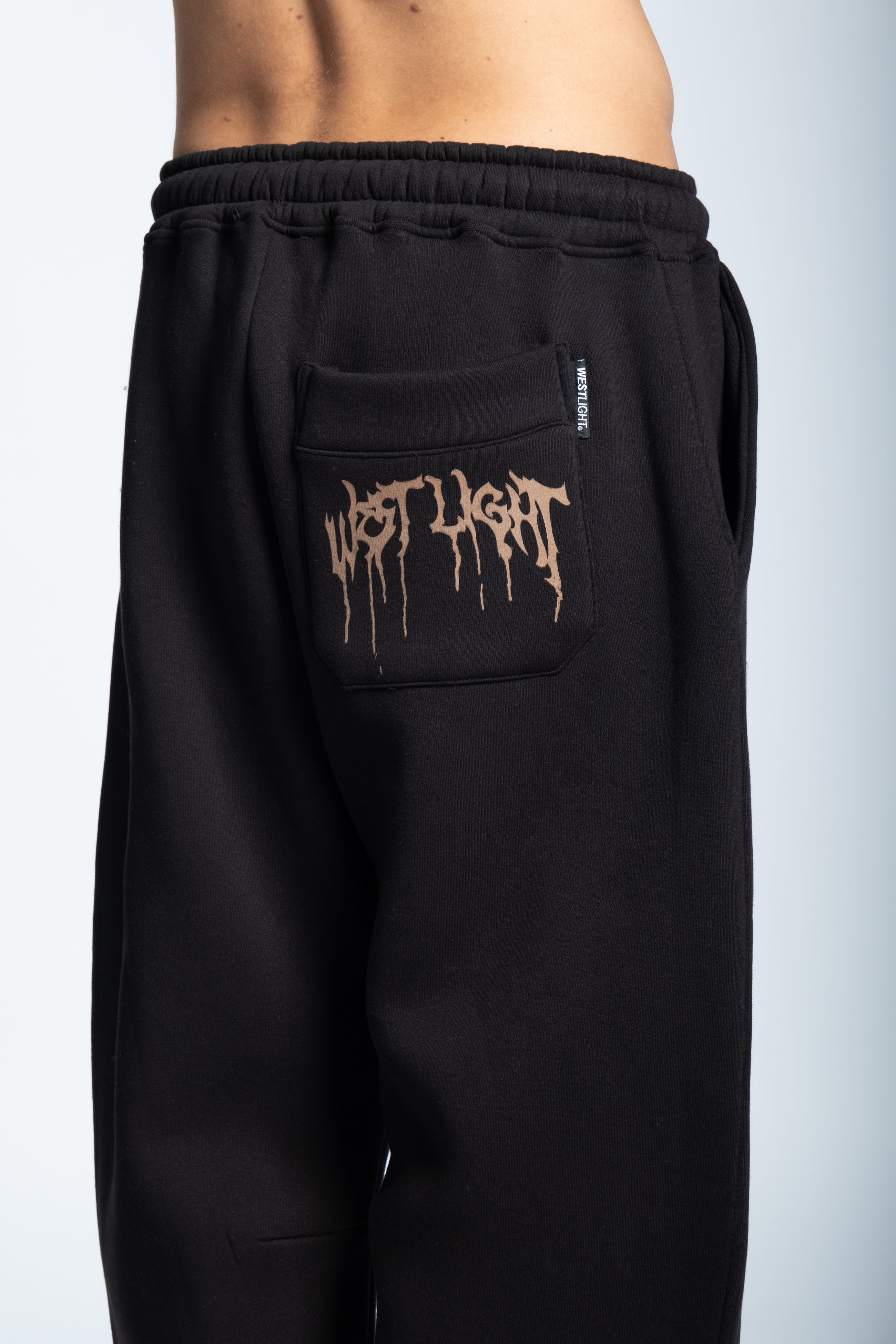 STRASS ICON SWEATPANTS BLACK