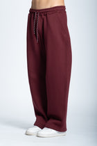 STRASS ICON SWEATPANTS  BORDEAUX