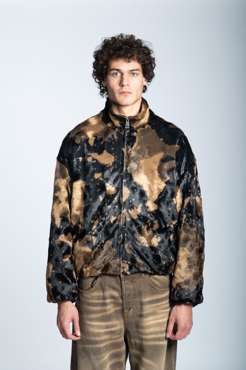FURRY COW JACKET