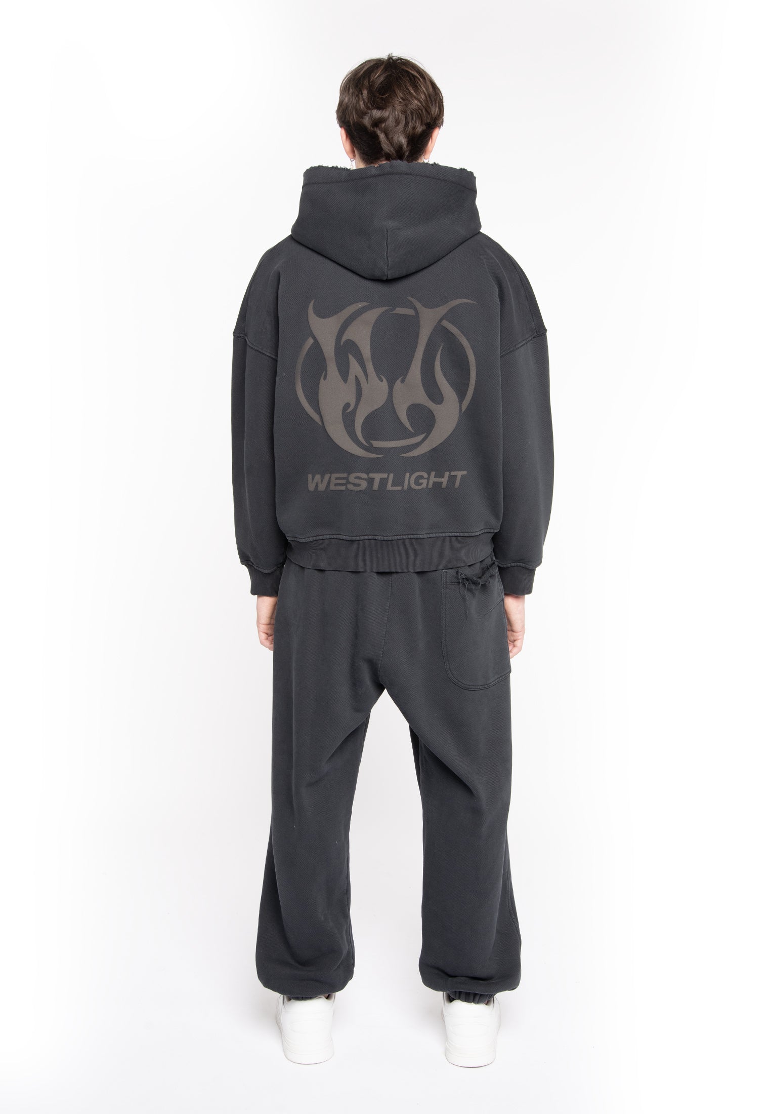 JOGGER FELPA BALOON BLACK LOGO BACK