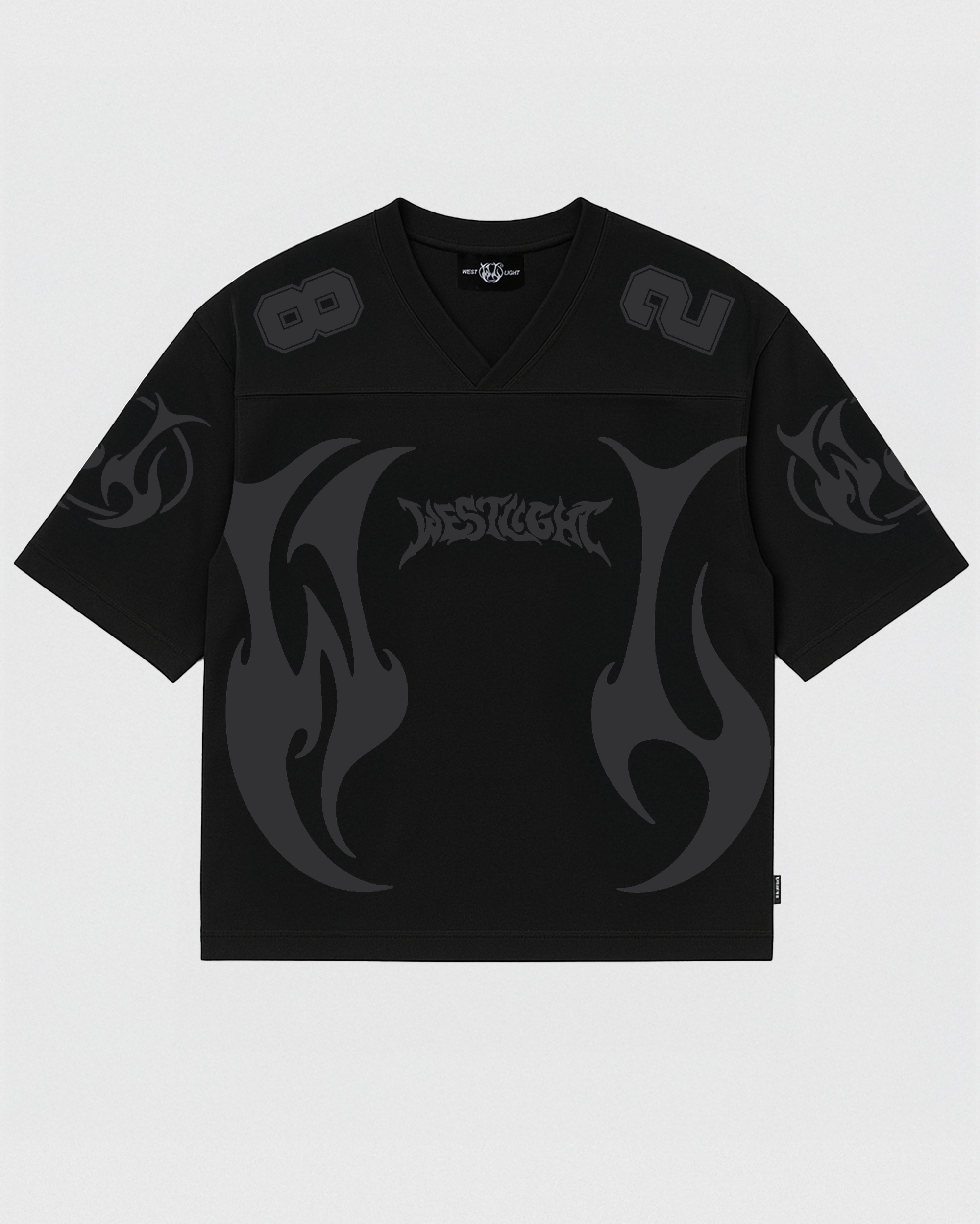 T-SHIRTS NFL TRIBAL BLACK