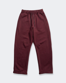STRASS ICON SWEATPANTS  BORDEAUX