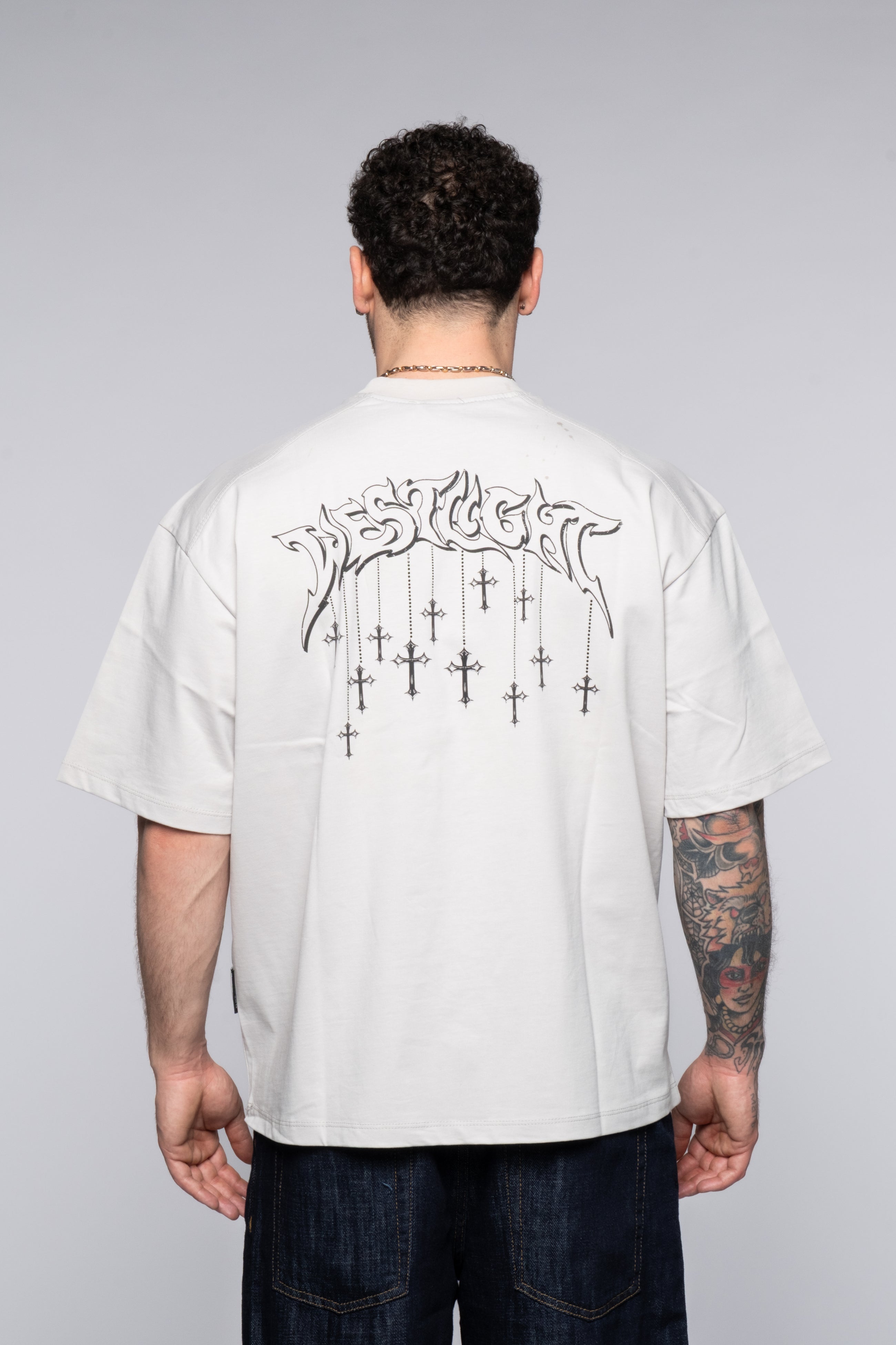 T-SHIRT CHROME WEST ICE