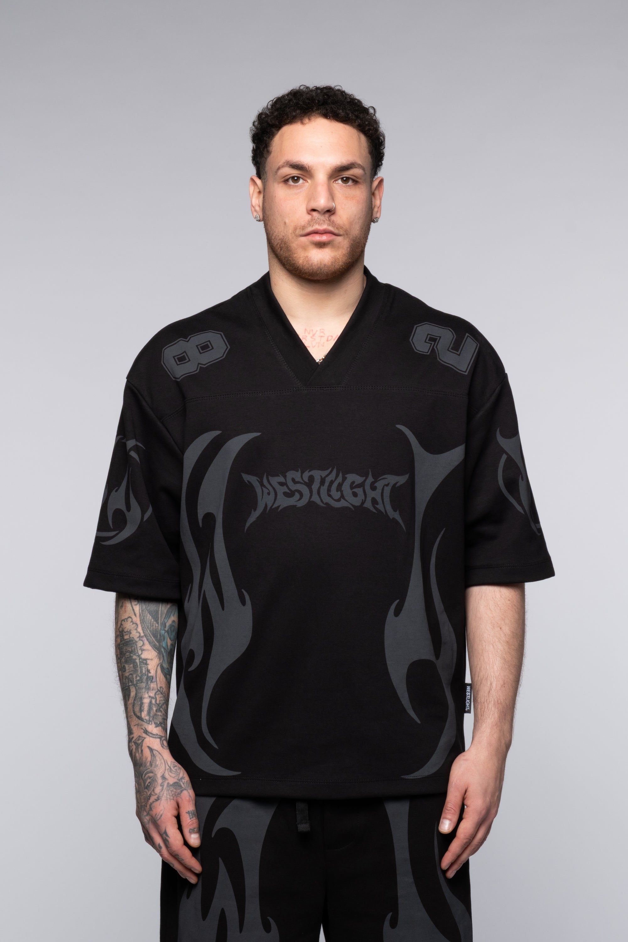 T-SHIRTS NFL TRIBAL BLACK