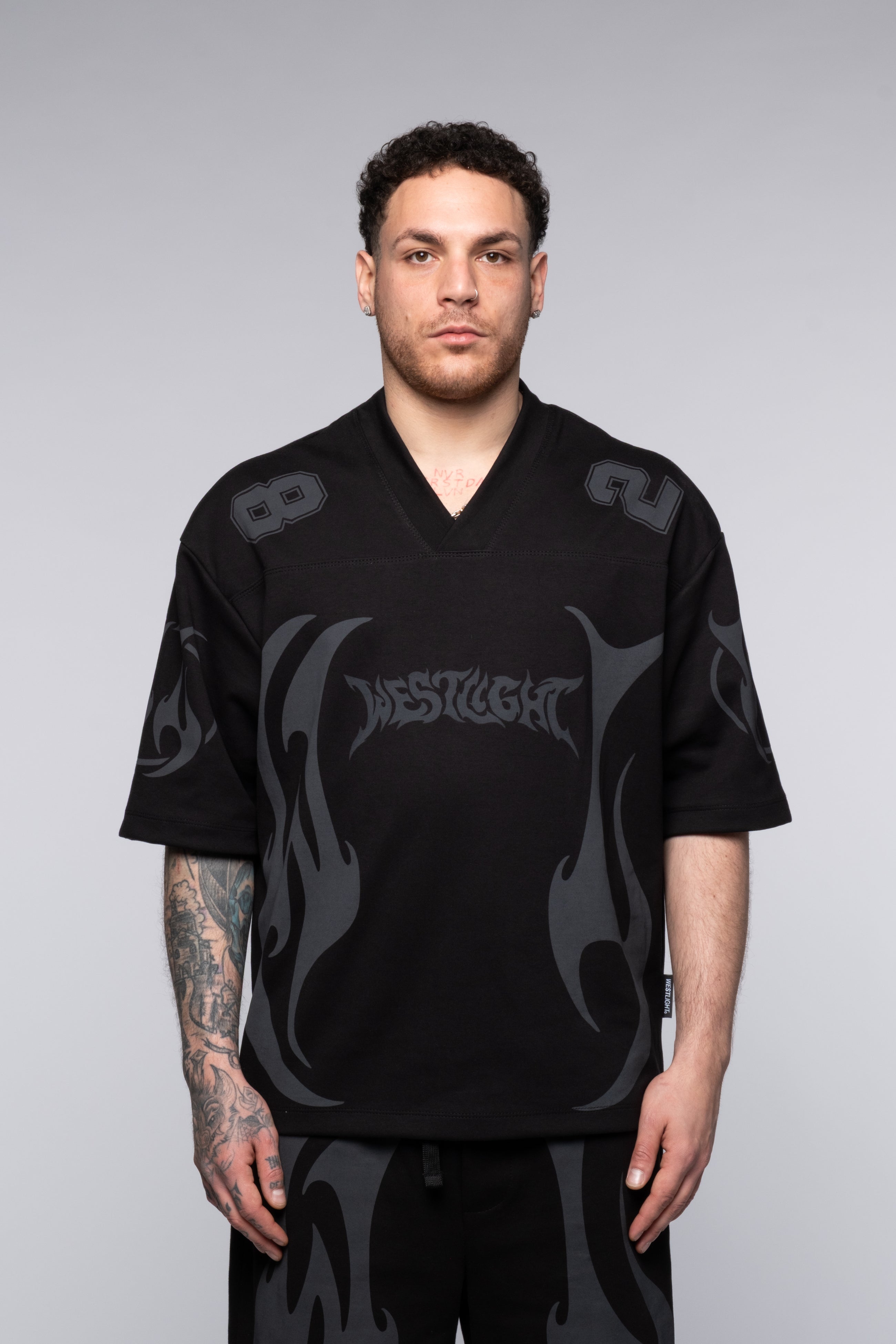 T-SHIRTS NFL TRIBAL BLACK