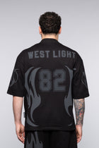 T-SHIRTS NFL TRIBAL BLACK