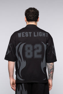 T-SHIRTS NFL TRIBAL BLACK