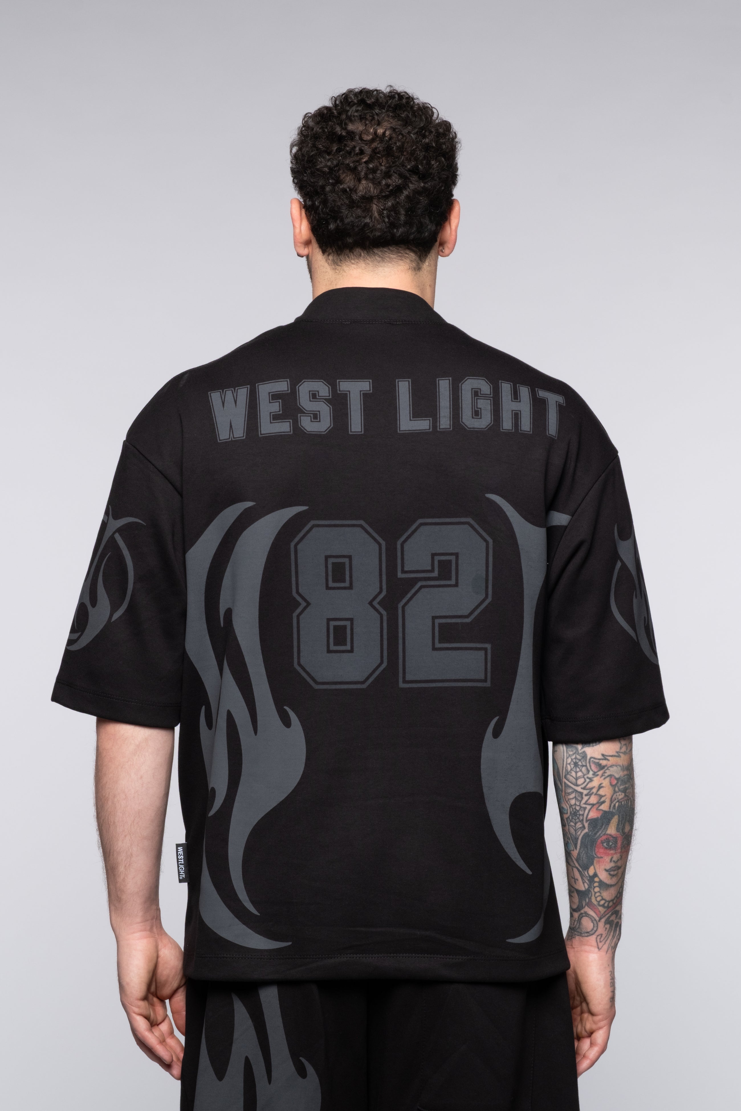 T-SHIRTS NFL TRIBAL BLACK
