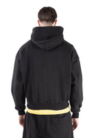 VARSITY RUBBER HOODY BLACK