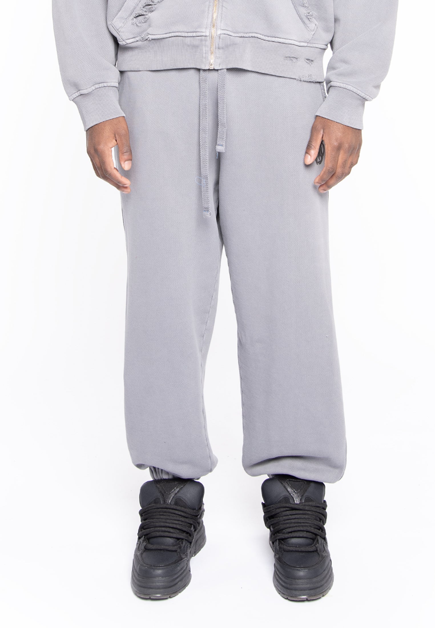 JOGGER FELPA BALOON LIGHT GRAY LOGO