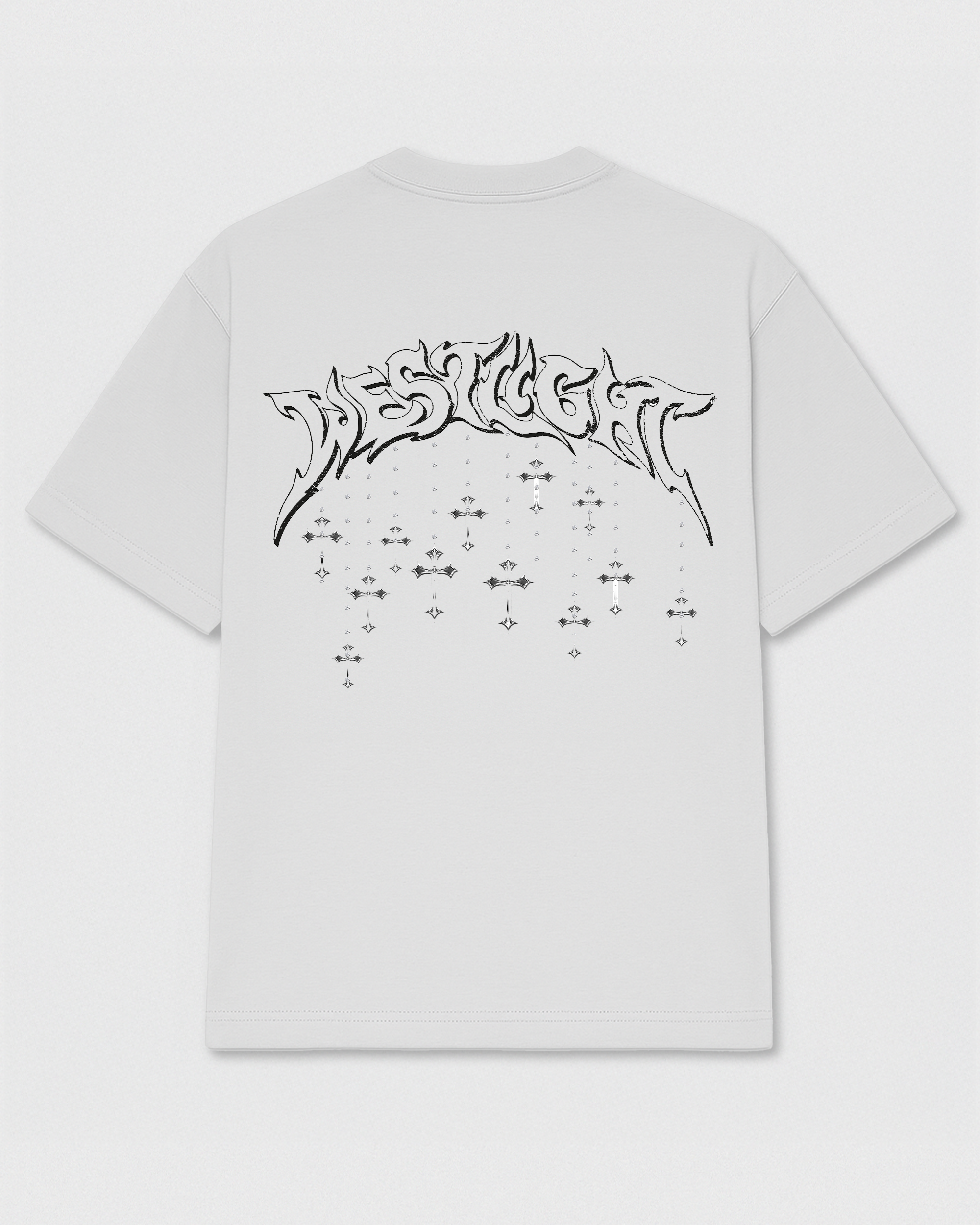 T-SHIRT CHROME WEST ICE