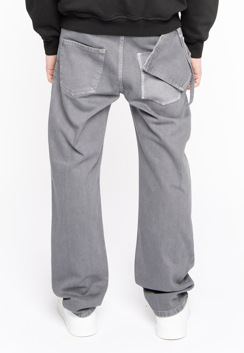 5 tasche gray bull con accessorio tasca