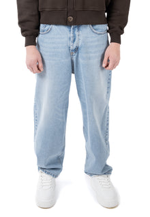 5 POCKET WIDE FIT LIGHT BLUE