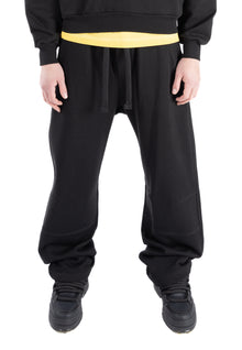 BASIC WIDE TRACK PANT BLACK