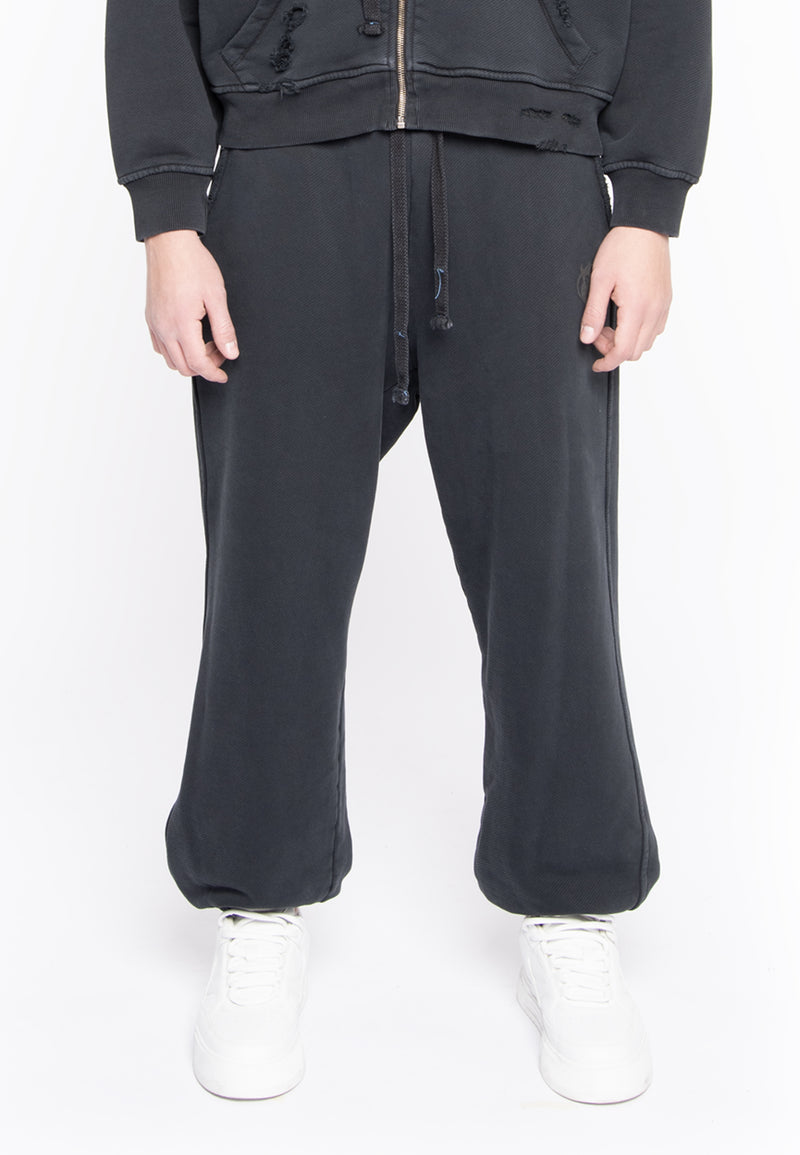 JOGGER FELPA BALOON BLACK LOGO BACK