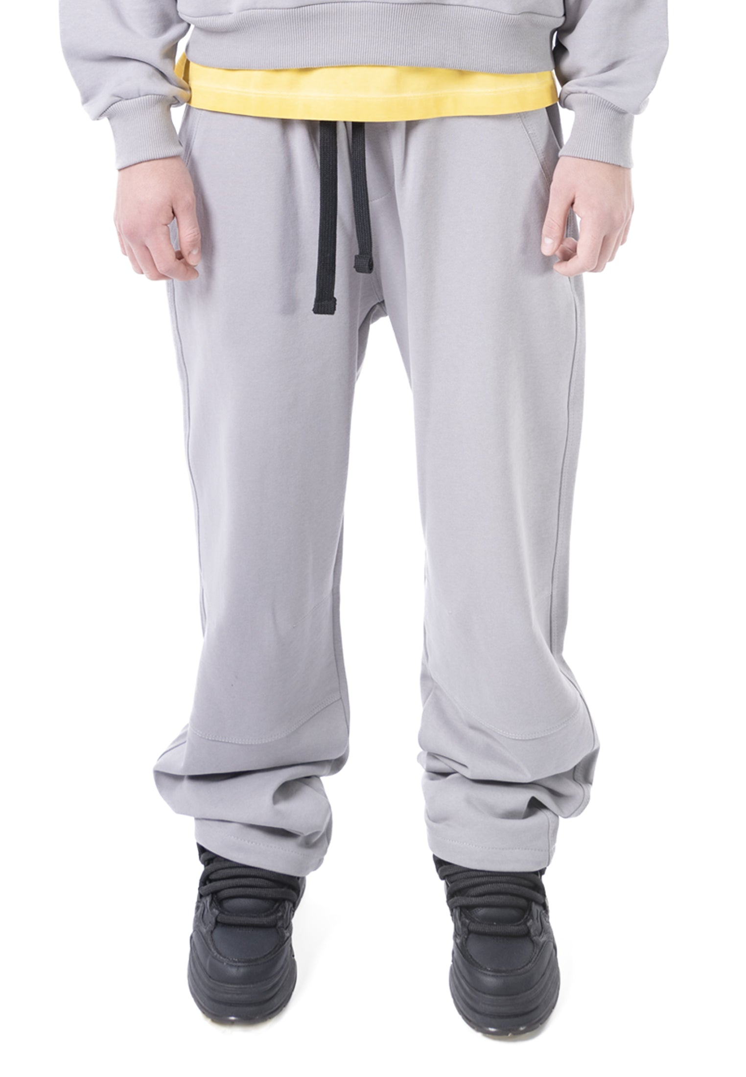BASIC WIDE TRACK PANT GRAY