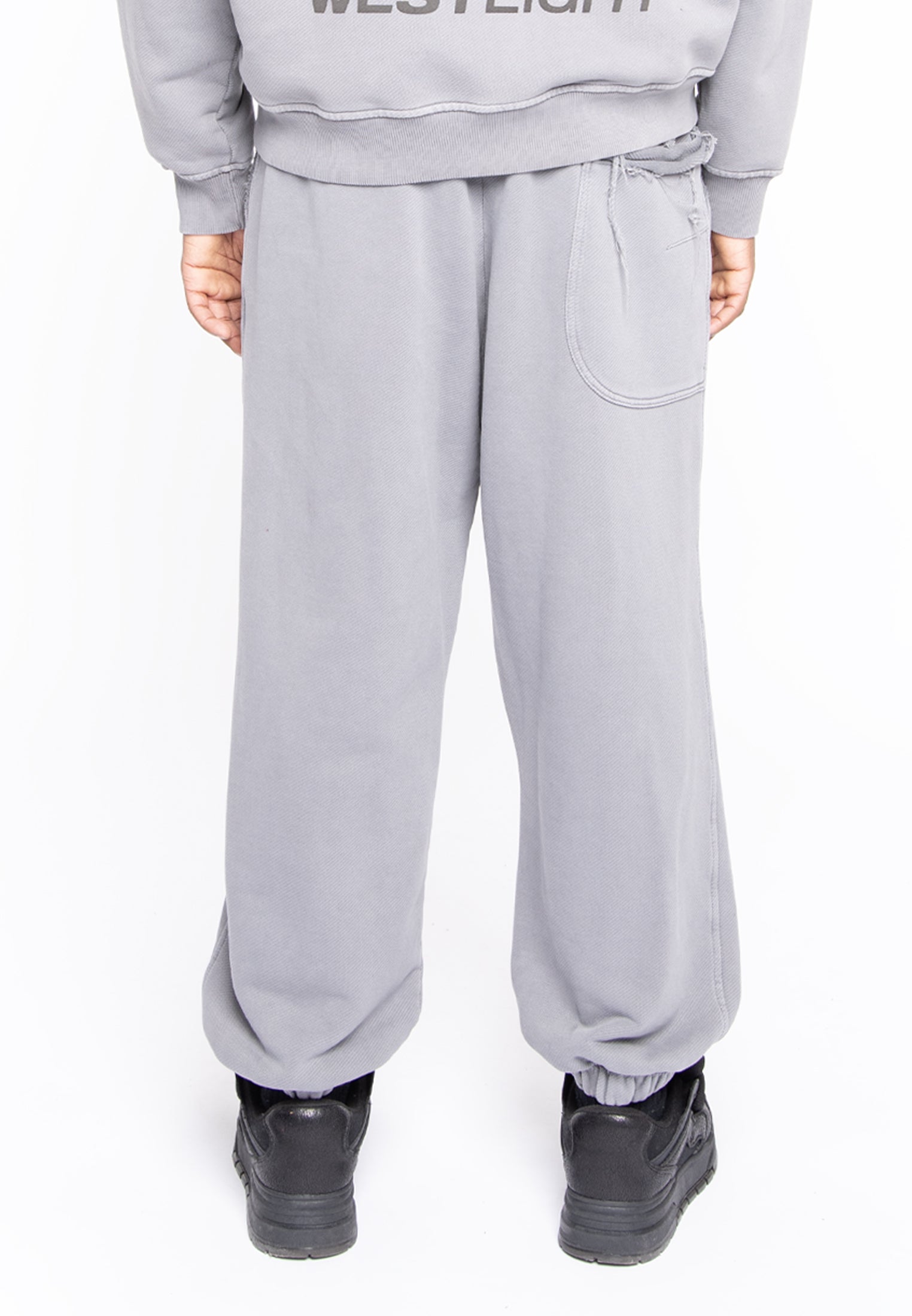 JOGGER FELPA BALOON LIGHT GRAY LOGO