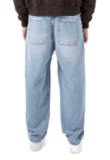 5 POCKET WIDE FIT LIGHT BLUE