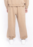 JOGGER FELPA BALOON CAMEL LOGO BACK