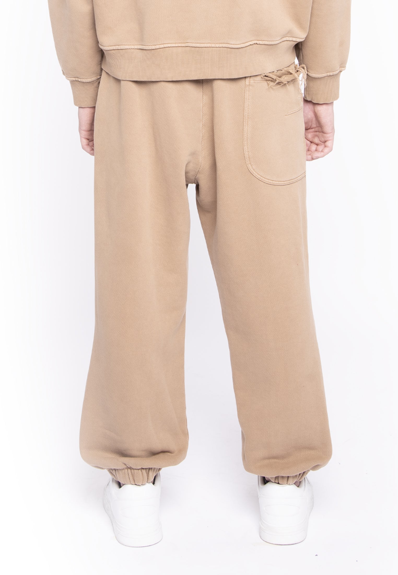 JOGGER FELPA BALOON CAMEL LOGO BACK