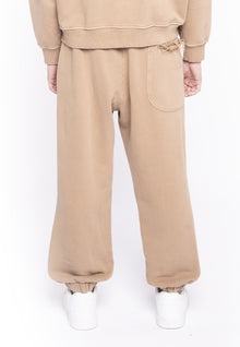 JOGGER FELPA BALOON CAMEL LOGO BACK