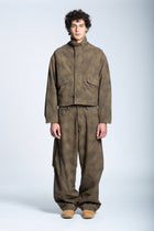 FADED WIDE LEG PANTS