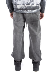 5 POCKET WIDE JOGGER CHARCOAL