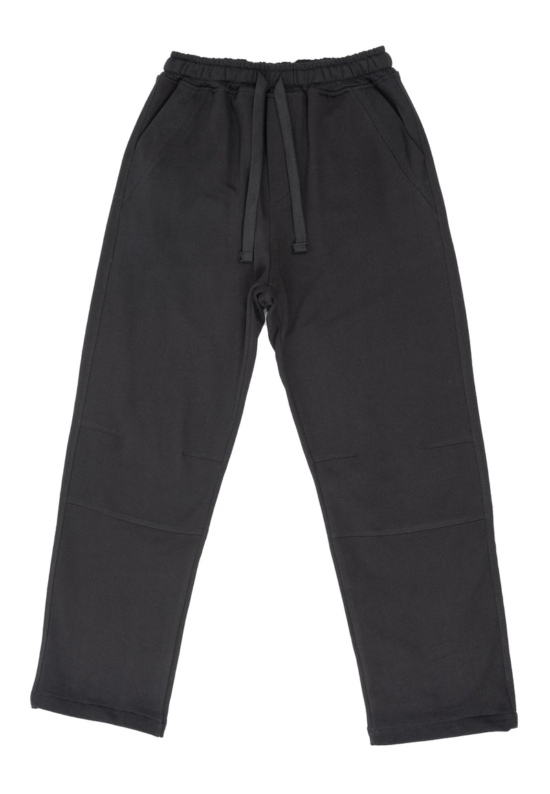 BASIC WIDE TRACK PANT BLACK