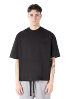 BASIC WASHED TEE BLACK