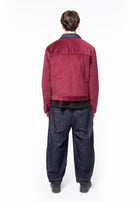 Corduroy jacket boxy pockets