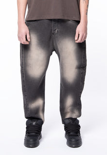 5 pockets black balloon casual spray